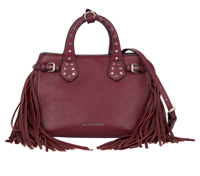 Fringe Baby Banner Tote, front view